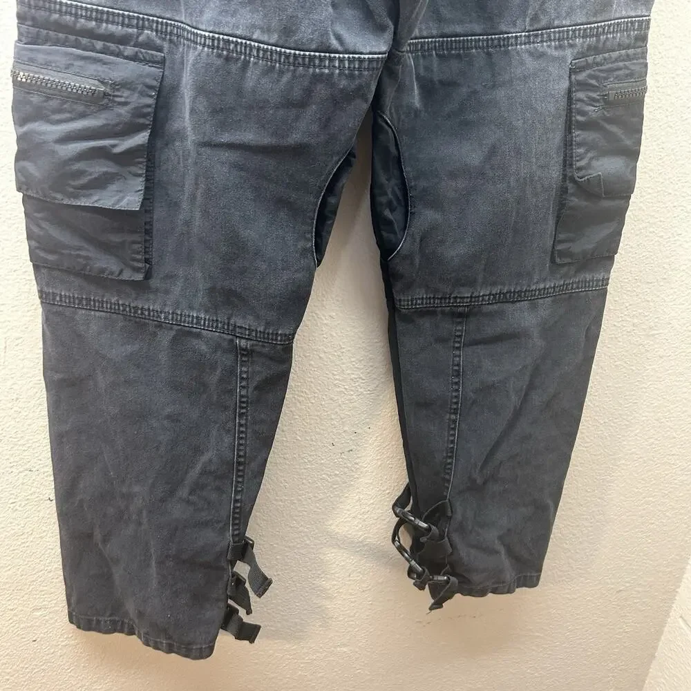 BT Black‎ Tailor Cargo Pants Mens 30x30 Grunge Skater Avant Garde Gorpcore